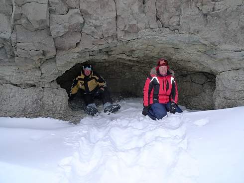 Вторая экспедиция на снегоходах в центр плато Путорана