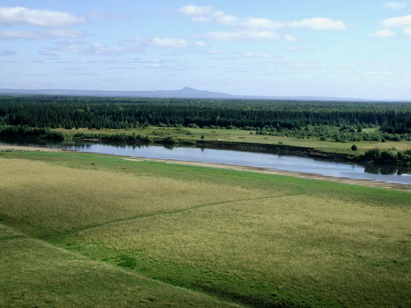 Река Колва на Северном Урале