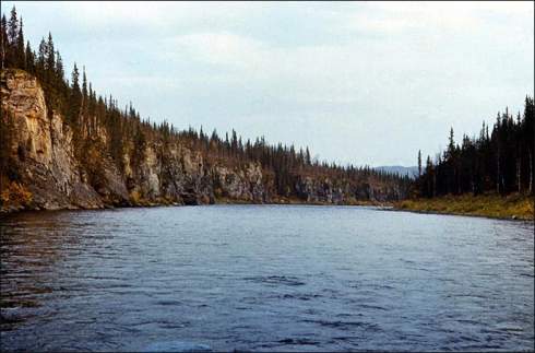 Река Косью на Приполярном Урале
