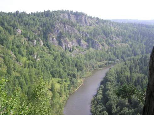 Река Койва на Среднем Урале