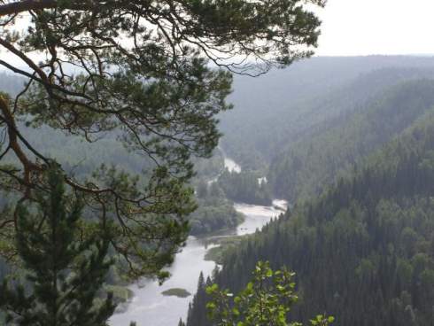 Река Койва на Среднем Урале