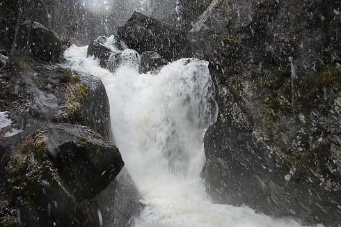 Хребет Кваркуш. Водопады Жигалана на майские праздники