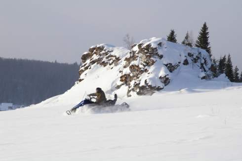 Снегоходные каникулы на Вишере