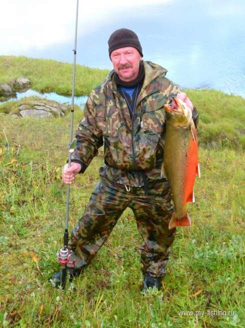 Рыбалка на рыбу голец на Урале