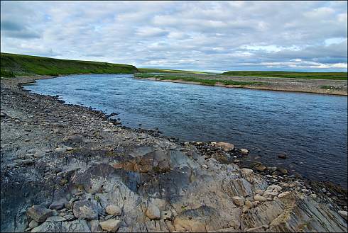 Сплав по реке Ния-Ю на Полярном Урале
