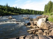 Река Косьва и ее приток река Большая Вильва