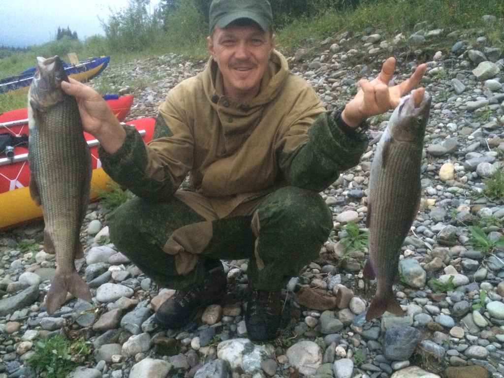 Рыбалка на реке Собь