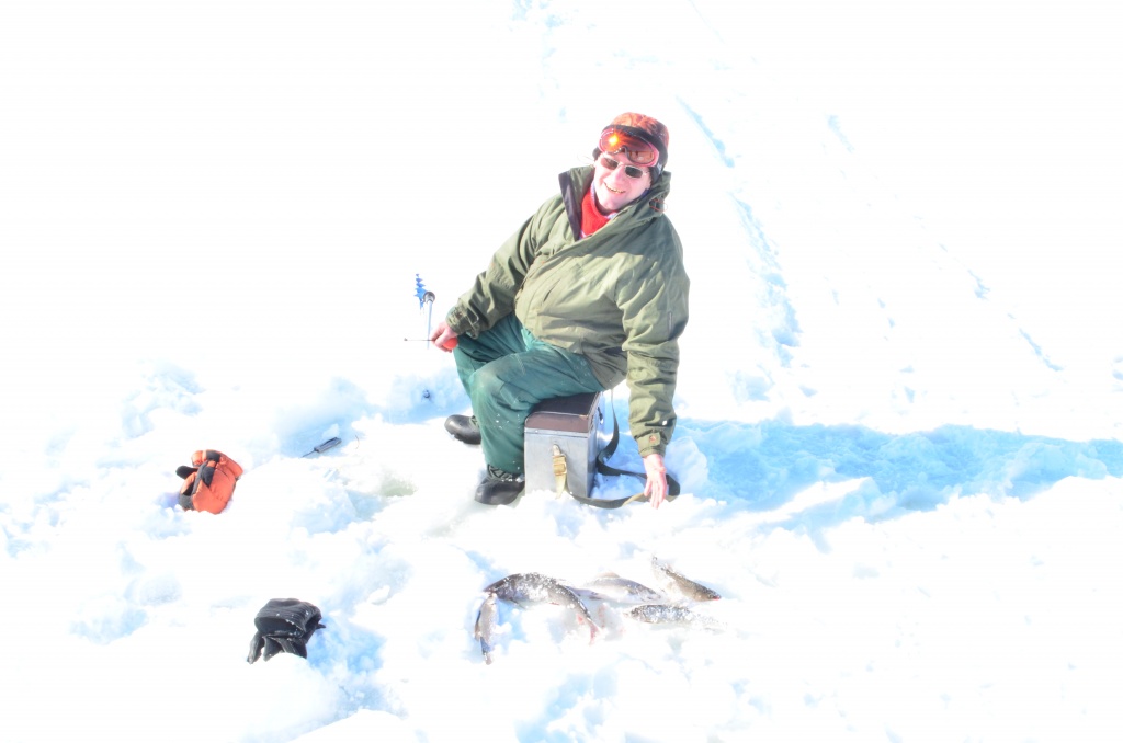 Зимняя рыбалка на трофейного хариуса