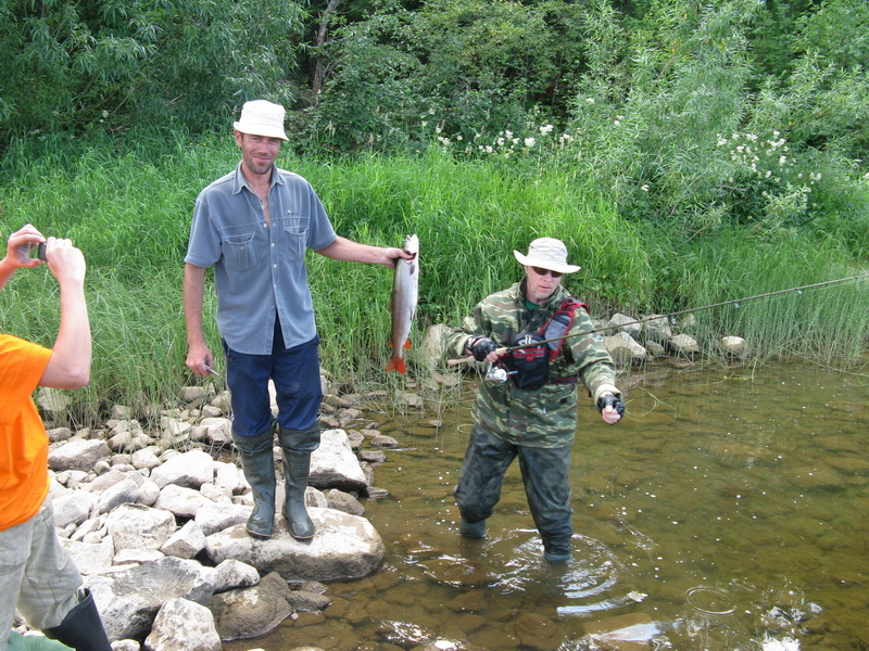 Рыбалка на реке Тыкотлова